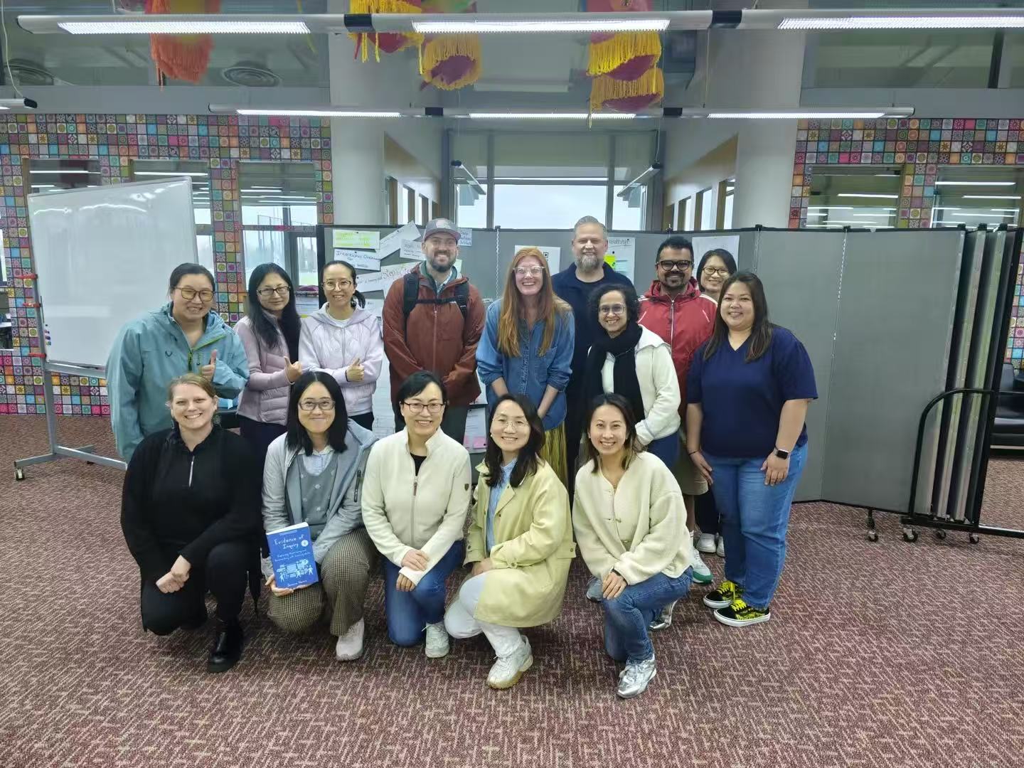 Group photo from the Jessica Vance workshop in Shanghai, April 2026